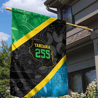 Tanzania 255 Garden Flag African Mix Pattern Flag Motif - Wonder Print Shop