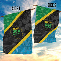 Tanzania 255 Garden Flag African Mix Pattern Flag Motif - Wonder Print Shop