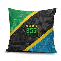 Tanzania 255 Pillow Cover African Mix Pattern Flag Motif - Wonder Print Shop