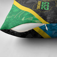 Tanzania 255 Pillow Cover African Mix Pattern Flag Motif - Wonder Print Shop