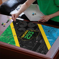 Tanzania 255 Puzzle African Mix Pattern Flag Motif - Wonder Print Shop
