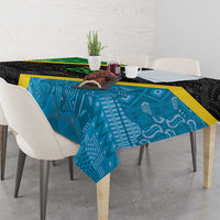 Tanzania 255 Tablecloth African Mix Pattern Flag Motif - Wonder Print Shop
