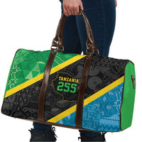 Tanzania 255 Travel Bag African Mix Pattern Flag Motif - Wonder Print Shop