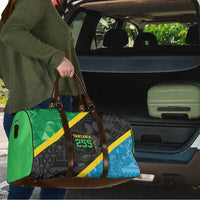 Tanzania 255 Travel Bag African Mix Pattern Flag Motif - Wonder Print Shop