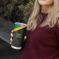 Tanzania 255 Tumbler Cup African Mix Pattern Flag Motif - Wonder Print Shop