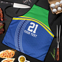 Tanzania Cricket Custom Apron The Cows Tanzania Pattern - Wonder Print Shop