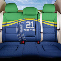 Tanzania Cricket Custom Back Car Seat Cover The Cows Tanzania Pattern - Wonder Print Shop