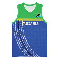 Tanzania Cricket Custom Basketball Jersey The Cows Tanzania Pattern - Wonder Print Shop