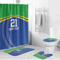 Tanzania Cricket Custom Bathroom Set The Cows Tanzania Pattern - Wonder Print Shop