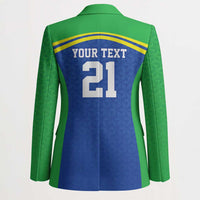 Tanzania Cricket Custom Blazer The Cows Tanzania Pattern - Wonder Print Shop