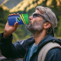 Tanzania Cricket Custom 4 in 1 Can Cooler Tumbler The Cows Tanzania Pattern - Wonder Print Shop