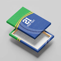 Tanzania Cricket Custom Canvas Wall Art The Cows Tanzania Pattern - Wonder Print Shop