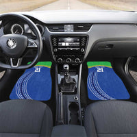 Tanzania Cricket Custom Car Mats The Cows Tanzania Pattern - Wonder Print Shop