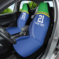 Tanzania Cricket Custom Car Seat Cover The Cows Tanzania Pattern - Wonder Print Shop