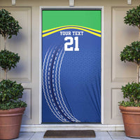 Tanzania Cricket Custom Door Cover The Cows Tanzania Pattern - Wonder Print Shop