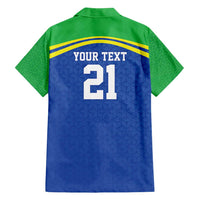 Tanzania Cricket Custom Family Matching Puletasi and Hawaiian Shirt The Cows Tanzania Pattern - Wonder Print Shop