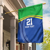 Tanzania Cricket Custom Garden Flag The Cows Tanzania Pattern - Wonder Print Shop