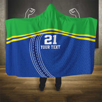 Tanzania Cricket Custom Hooded Blanket The Cows Tanzania Pattern - Wonder Print Shop