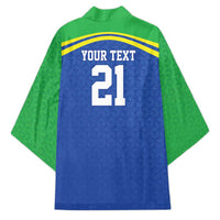 Tanzania Cricket Custom Kimono The Cows Tanzania Pattern - Wonder Print Shop