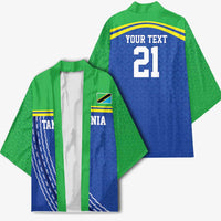 Tanzania Cricket Custom Kimono The Cows Tanzania Pattern - Wonder Print Shop