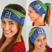 Tanzania Cricket Custom Neck Gaiter The Cows Tanzania Pattern - Wonder Print Shop