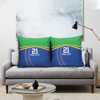 Tanzania Cricket Custom Pillow Cover The Cows Tanzania Pattern - Wonder Print Shop