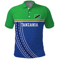 Tanzania Cricket Custom Polo Shirt The Cows Tanzania Pattern - Wonder Print Shop