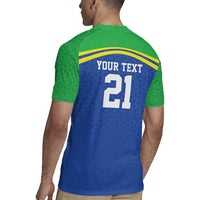 Tanzania Cricket Custom Rugby Jersey The Cows Tanzania Pattern - Wonder Print Shop