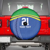 Tanzania Cricket Custom Spare Tire Cover The Cows Tanzania Pattern - Wonder Print Shop