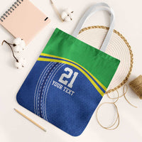 Tanzania Cricket Custom Tote Bag The Cows Tanzania Pattern - Wonder Print Shop