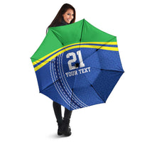 Tanzania Cricket Custom Umbrella The Cows Tanzania Pattern - Wonder Print Shop