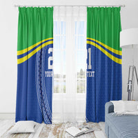 Tanzania Cricket Custom Window Curtain The Cows Tanzania Pattern - Wonder Print Shop