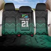 Tanzania Football Custom Back Car Seat Cover Retro 2023-24 Tanzania History - Wonder Print Shop