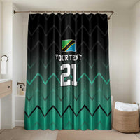 Tanzania Football Custom Bathroom Set Retro 2023-24 Tanzania History - Wonder Print Shop