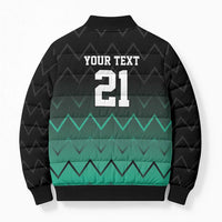 Tanzania Football Custom Bomber Puffer Jacket Retro 2023-24 Tanzania History - Wonder Print Shop