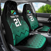 Tanzania Football Custom Car Seat Cover Retro 2023-24 Tanzania History - Wonder Print Shop