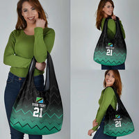 Tanzania Football Custom Grocery Bag Retro 2023-24 Tanzania History - Wonder Print Shop