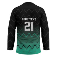 Tanzania Football Custom Hockey Jersey Retro 2023-24 Tanzania History - Wonder Print Shop