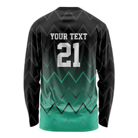 Tanzania Football Custom Long Sleeve Shirt Retro 2023-24 Tanzania History - Wonder Print Shop