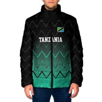 Tanzania Football Custom Padded Jacket Retro 2023-24 Tanzania History - Wonder Print Shop