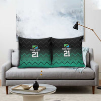 Tanzania Football Custom Pillow Cover Retro 2023-24 Tanzania History - Wonder Print Shop