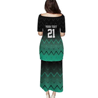 Tanzania Football Custom Puletasi Retro 2023-24 Tanzania History - Wonder Print Shop