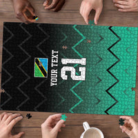 Tanzania Football Custom Puzzle Retro 2023-24 Tanzania History - Wonder Print Shop