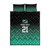 Tanzania Football Custom Quilt Bed Set Retro 2023-24 Tanzania History - Wonder Print Shop