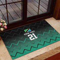 Tanzania Football Custom Rubber Doormat Retro 2023-24 Tanzania History - Wonder Print Shop