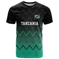 Tanzania Football Custom T Shirt Retro 2023-24 Tanzania History - Wonder Print Shop