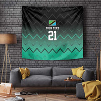 Tanzania Football Custom Tapestry Retro 2023-24 Tanzania History - Wonder Print Shop