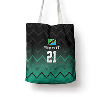 Tanzania Football Custom Tote Bag Retro 2023-24 Tanzania History - Wonder Print Shop