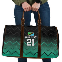 Tanzania Football Custom Travel Bag Retro 2023-24 Tanzania History - Wonder Print Shop