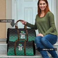 Tanzania Football Custom Travel Bag Retro 2023-24 Tanzania History - Wonder Print Shop
